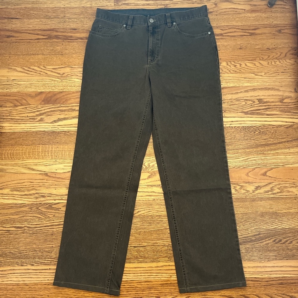 Hiltl Brown Pants- Size Mens 36- used but in Great Condition